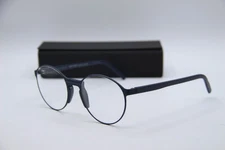 NEW ANDY WOLF SEEMANN COL. C BLUE GUNMETAL AUTHENTIC FRAMES EYEGLASSES 52-20