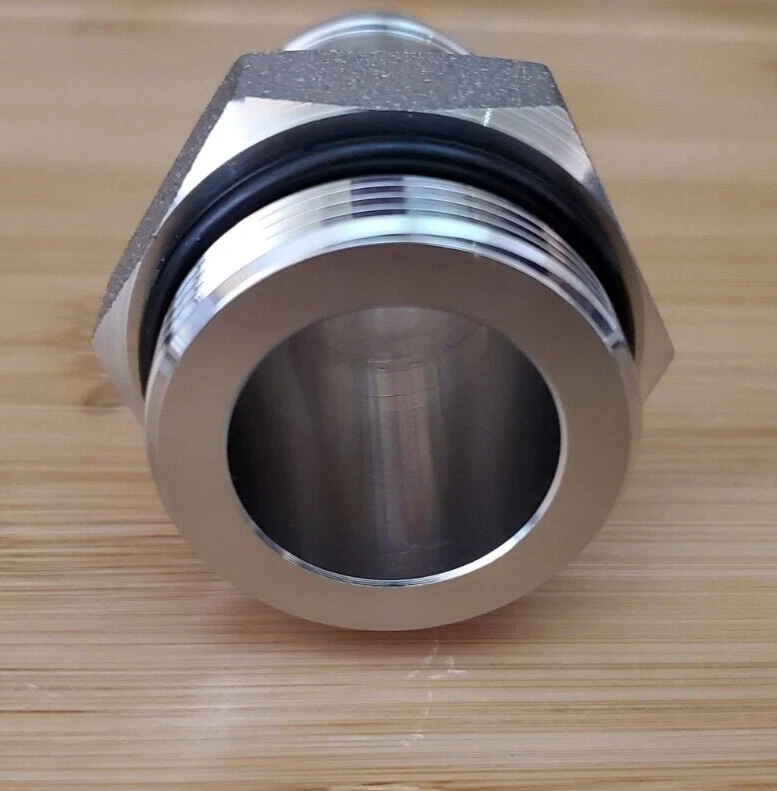 5604-20-20 NPT To Hose Barb Male 20 (1 1/4") to ORB Male 20 (1 1/4") Straight - Image 3 of 4