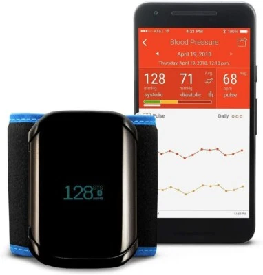 A&D Medical UB-1100BLE Smart Wrist Blood Pressure Monitor with AFIB Screening