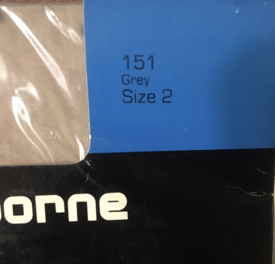Liz Claiborne textured pantyhose size 2 Color Grey #151 Pattern Dress Dots - Image 3 of 4