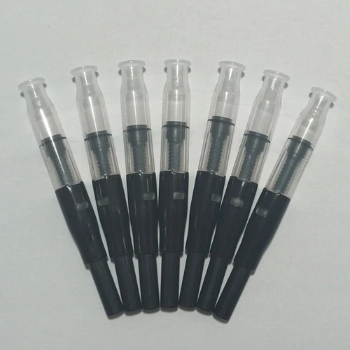 Lot of 7 Platinum Fountain Pen Ink Converter Fit All Platinum Pen Preppy Plaisir