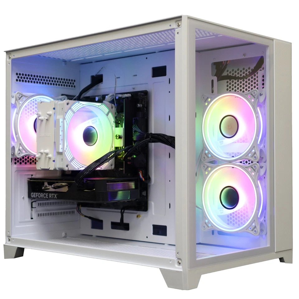 Fast Gaming PC AMD Ryzen 7 5700X 32GB DDR4 1TB SSD RTX 5060Ti 16GB WINDOWS 11 - Image 2 of 4