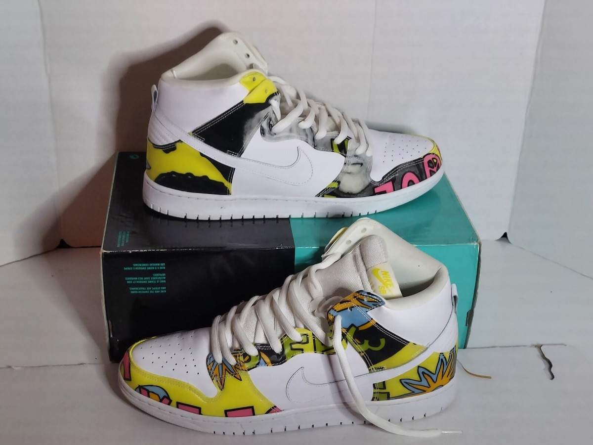 Nike SB Dunk High Premium PRM DLS QS “De La Soul” 2015 SS Size 14 - Nike SB Dunk High Premium DLS QS De La Soul 2015