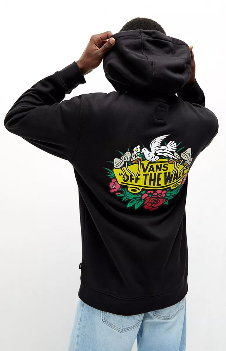 Vans hoodie best sale mens Black