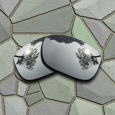 US Chrome Titanium Polarized Lenses Replacement for-Oakley Drop Point OO9367