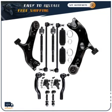 Front Control Arm Ball Joint Tie Rod Sway Bar End Link For Toyota RAV4 2006-2018