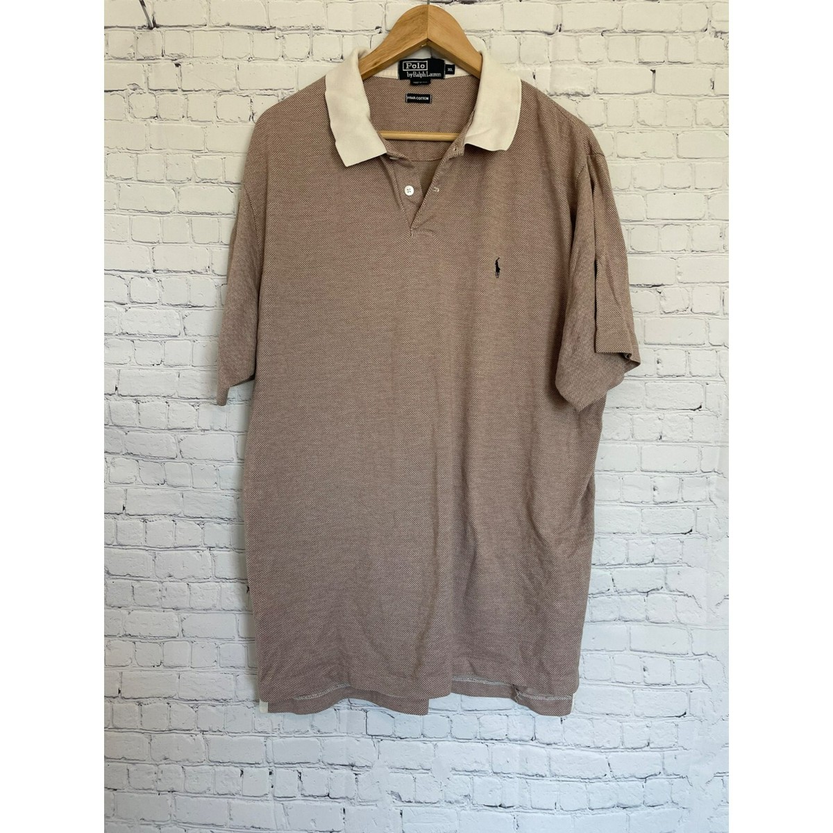 Men's POLO by Ralph Lauren polo shirt size XL Pima Cotton | eBay