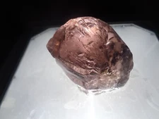 Andara Crystal Glass Clear Pink "HGW" 900 Grams Y4 Monatomic Crystals