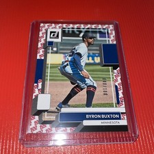2022 Donruss Baseball Byron Buxton Minnesota Twins ONE HUNDRED #46/100