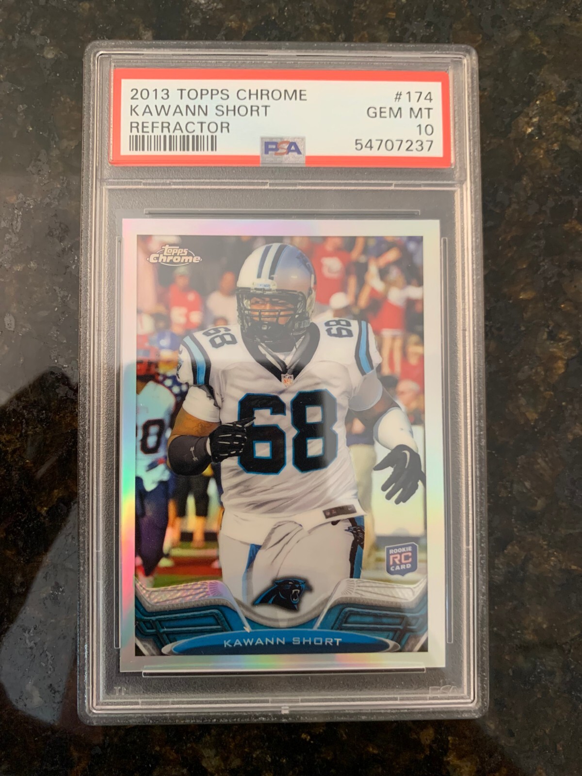 Kawann Short Topps Chrome #174 Refractor