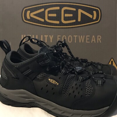 NEW KEEN Utility Men s Size 9.5 M Atlanta Cool II 2 Steel Toe Work Shoes 1023216