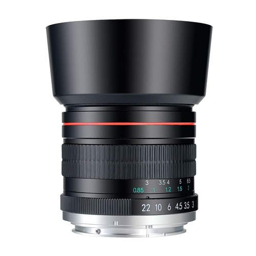 Canon EF 85mm f/1.8 USM w/ ET-65III 