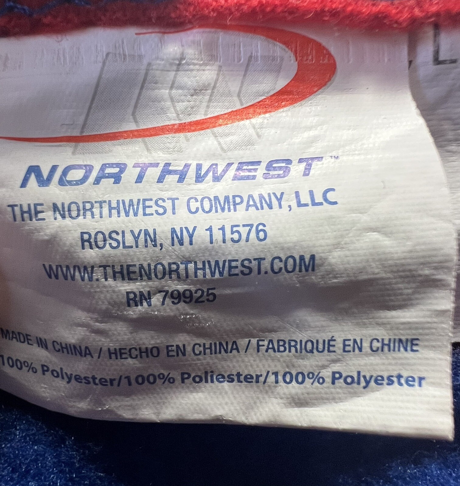 Vintage 🏈 New York Giants Blanket Warm Robe Northwest Company NFL | eBay