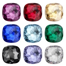 Superior PRIMERO 4483 Thin Cushion Fancy Stones Crystals Many Colors