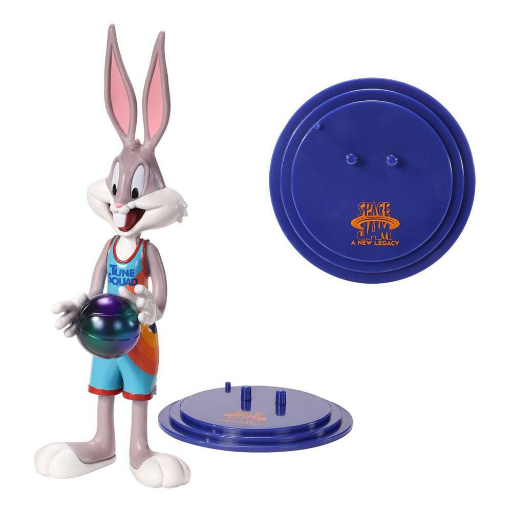 Space Jam 2 Bugs Bunny Bendyfigs Figure NOBLE COLLECTIONS