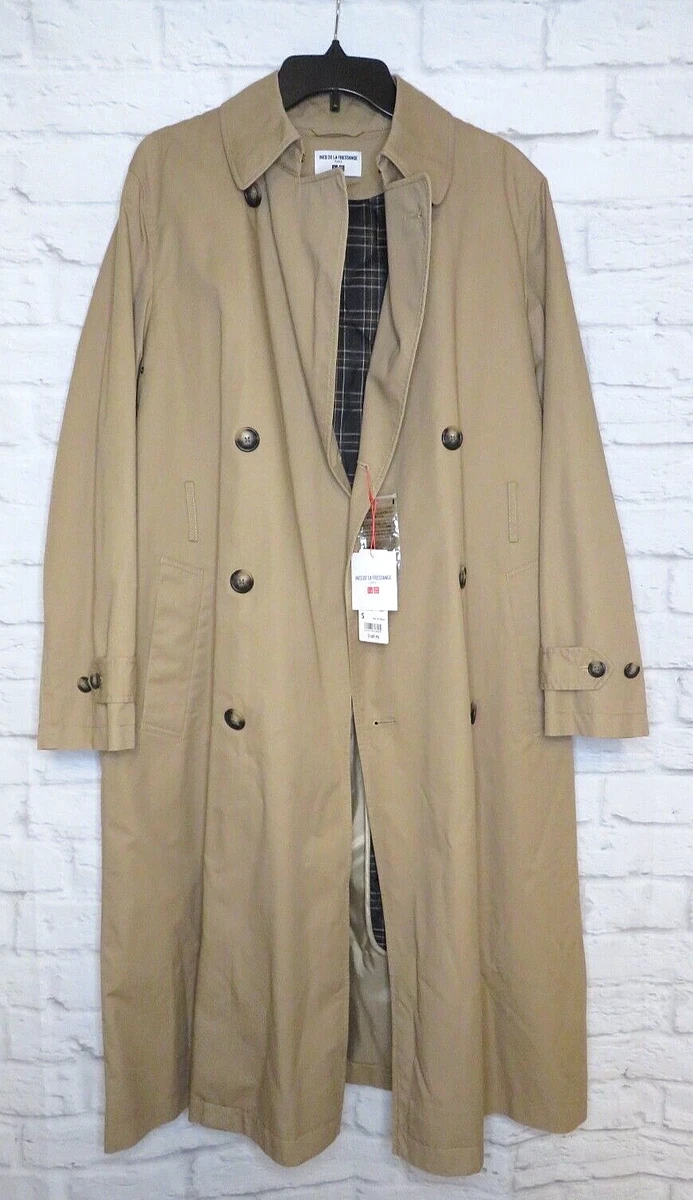 Uniqlo women trench coat 2025