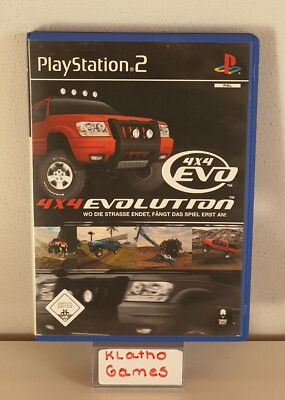 Playstation 2 PS2 Spiel 4X4 EVOLUTION in OVP mit Anleitung B2548