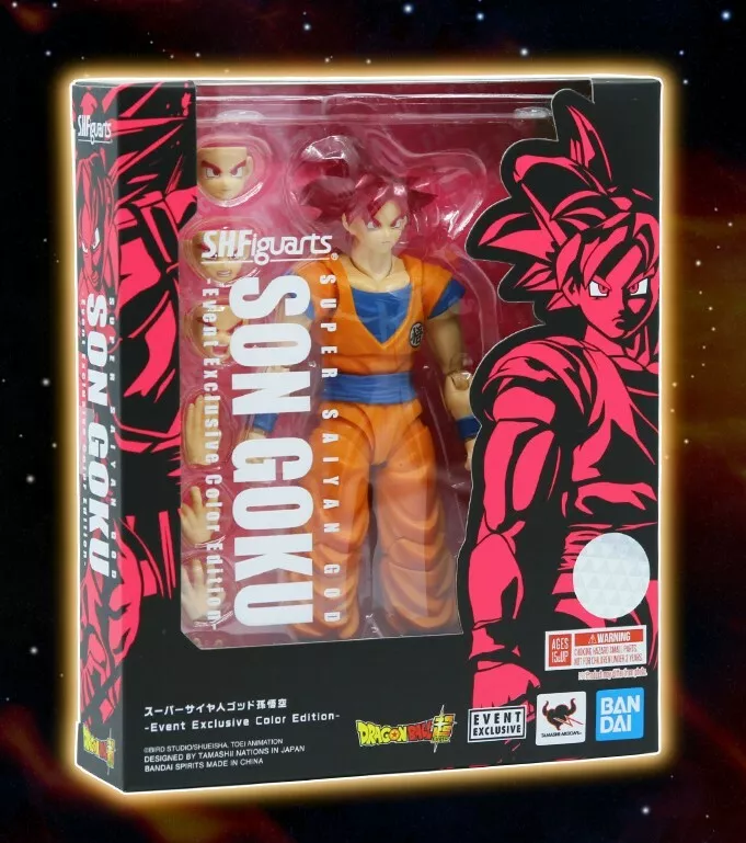 Dragon Ball Super Super Saiyan God Son Goku Saiyan God of Virtue  S.H.Figuarts Action Figure