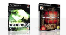 Silent Hill 2 PS2 Case Box + Cover Art Work Only (No Game)