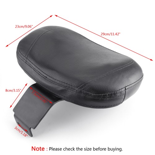 Driver Rider Seat Backrest Pad For Suzuki Volusia VL400 VL800 Boulevard C50 - Picture 2 of 6