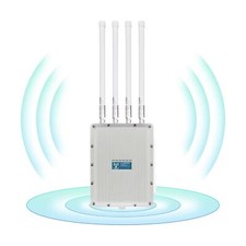 AX1200 Outdoor WiFi 6 Extender Long Range, Dual Band Outdoor Wireless Access ...