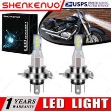 For Suzuki Intruder Volusia 800 VL800 2001-2004 2X 9003 H4 LED Headlights Bulbs