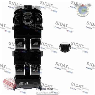 Fensterheberschalter Sidat für MERCEDES SPRINTER 524 519 518 516 515 514 513 dlu