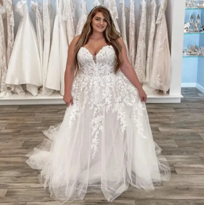 Plus Size Boho Wedding Dresses Sweetheart Appliques Lace Bride Elegant Country | eBay Plus Size Boho Wedding Dresses Sweetheart Appliques Lace Bride Elegant Country | eBay