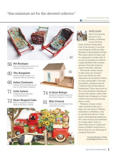 Dollhouse Miniatures Magazine 79 - Picture 3 of 3
