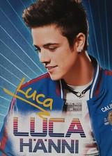 LUCA HÄNNI - Autogrammkarte 14x10cm - DSDS Sänger Karte Autogramm Fan Sammlung