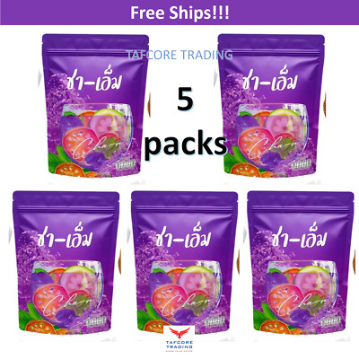 5 X CHA-M TEA Dietary Supplement Weight Management Block Burn 150g Free Ships