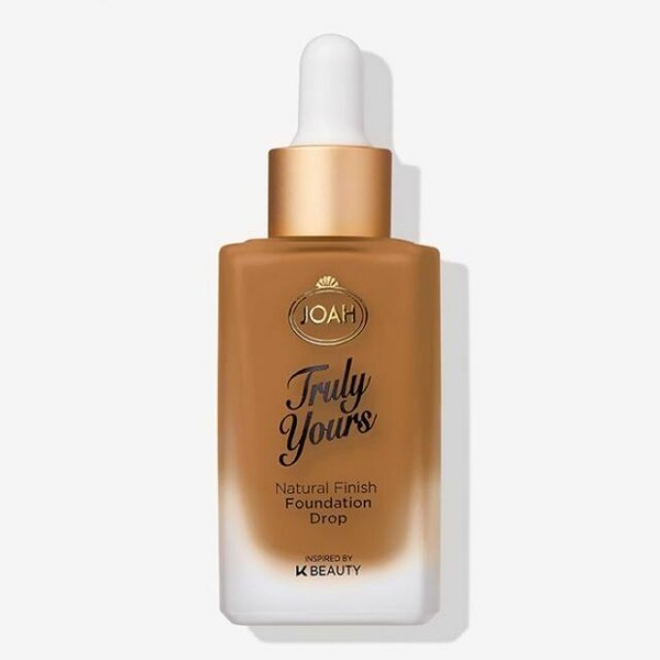 Kiss Joah Truly Yours Natural Finish Foundation Drop Jlf325 Toffee for