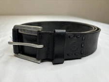 Timberland Mens Size 40 Black Genuine Leather Casual Work Belt