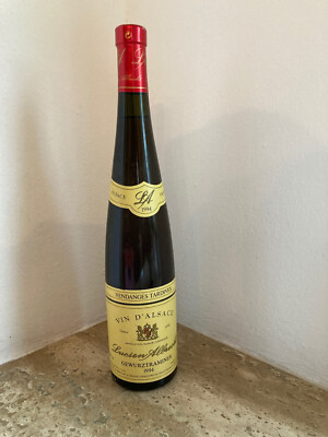 Lucien Albrecht Gewurztraminer 1994 Alsace Vendanges tardives 750ml