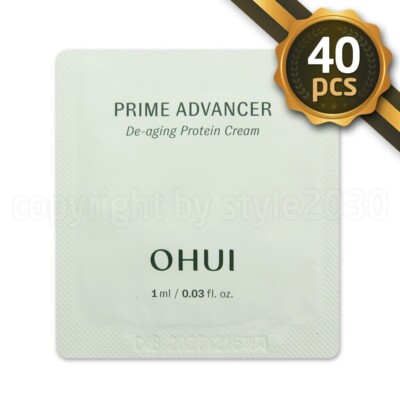 O HUI Prime Advancer De-aging Protein Creme 1ml x 40 Stück (40ml) Anti Aging ...