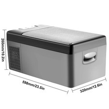 SIHAO 15L Mini K&uuml;hlschrank Auto Kompressor K&uuml;hlbox Camping Tragbar Gefrierbox