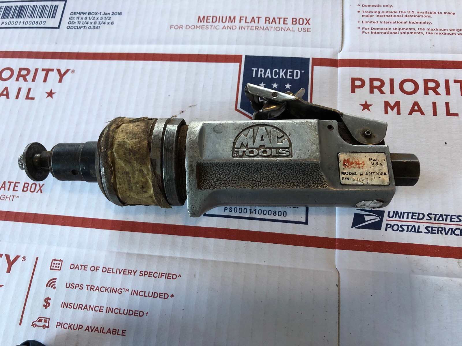 MAC TOOLS FLEXHEAD AIR CUTOFF TOOL KIT AMT300A USA PARTS OR REPAIR eBay