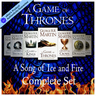 A Game of Thrones A Song of Ice and Fire Unabridged Audiobooks all 7 Books RARE!