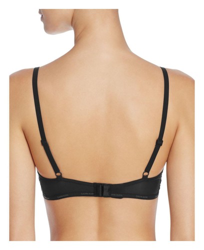 Calvin Klein Bralette Sheer Marquisette Lace-Trim Bralette XS, S, M, L, XL - Picture 4 of 9