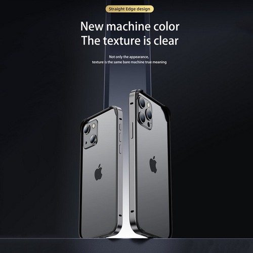 Funda protectora para iPhone 16 15 Pro Max 14 Pro 13 12 11 marco de teléfono de metal de aluminio - Imagen 6 de 22