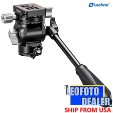 Leofoto BV-0R Mini Fluid Head with Panoramic Clamp / QR Plate / Tilt Lock