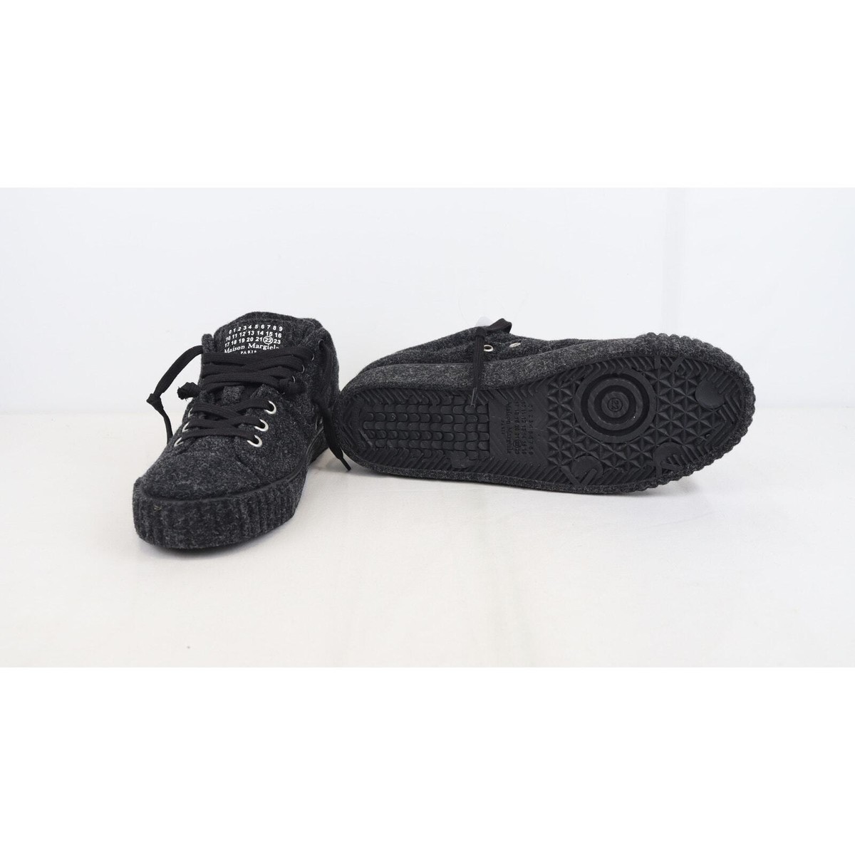 Maison Margiela Evolution Low Top Sneakers in Black BNIB 41 | eBay