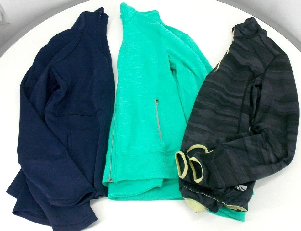  Chaquetas deportivas para mujer talla S Marika Tek mandarina Apana agujeros para el pulgar lote de 3 Foto 2 de 4