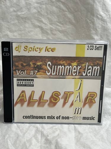 Rare 2000's DJ Spicy Ice Summer Jam Vol #7 2 CD Set Home Made Free Fast Ship!