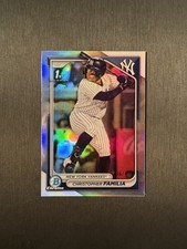 2024 Bowman Chrome - Prospects Christopher Familia #BCP-154 Refractor /499 (RC)