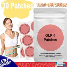 30 Pcs Weight-loss GLP-1 Patches Slimming Patches Weight Management Tools JQ