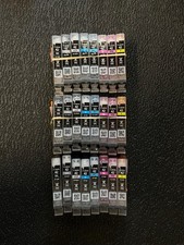 Genuine Canon CLI-42 EMPTY Ink Cartridges Set of 8 Used once for Pro-100
