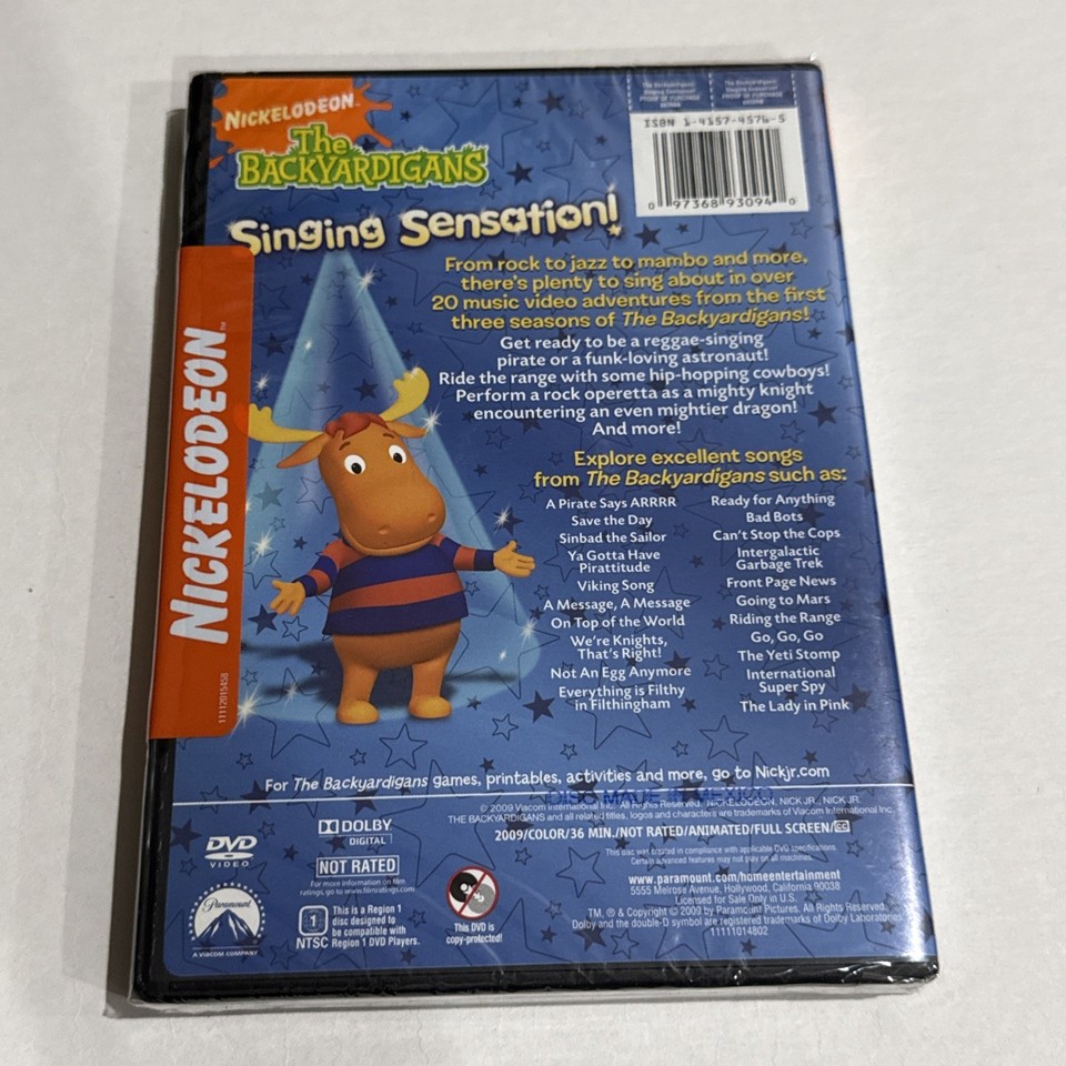The Backyardigans - The Backyardigans: Singing Sensation! [New DVD ...