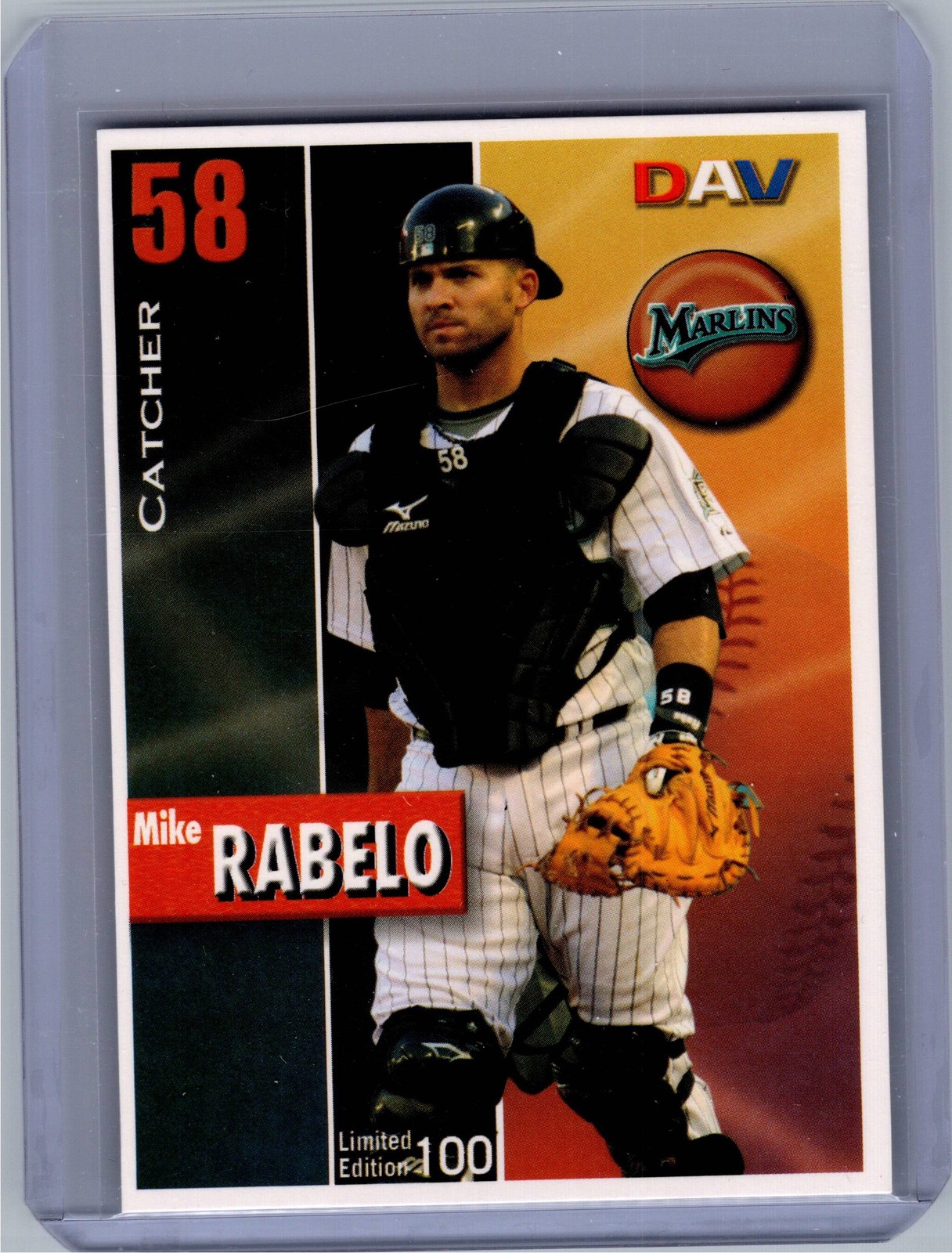 2008 DAV Major League #100 Mike Rabelo NM+