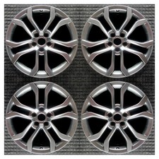 Set 2017 2018 2019 2020 Ford Fusion Oem Factory Hs7cb1a Silver Wheels Rims 10120 Set 2017 2018 2019 2020 Ford Fusion Oem Factory Hs7cb1a Silver Wheels Rims 10120